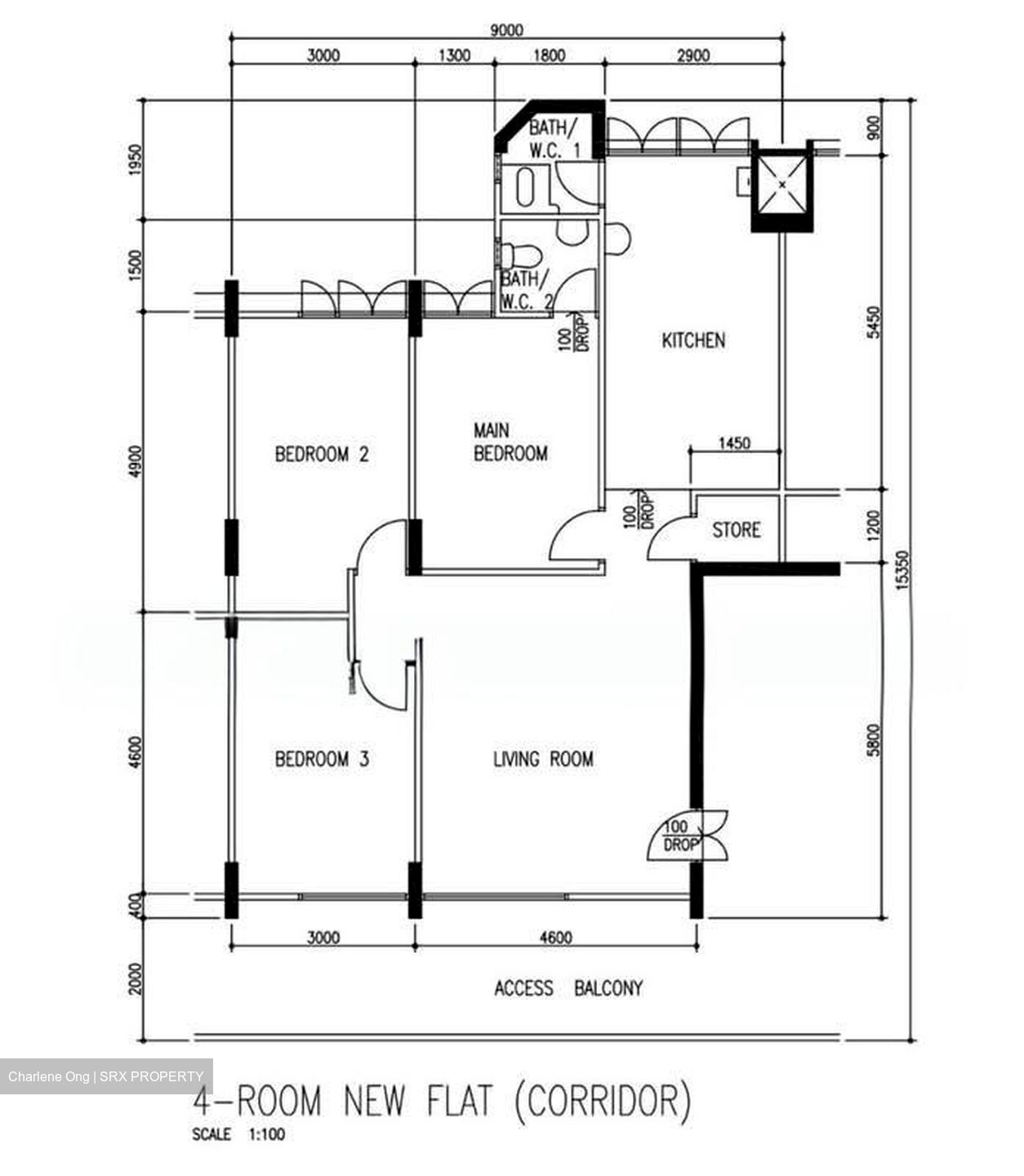 Blk 251 Jurong East Street 24 (Jurong East), HDB 4 Rooms #597104421